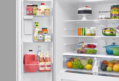 How to Remove a Frigidaire Refrigerator Shelf